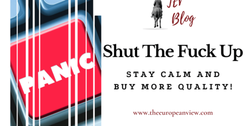 Stock Market Losses – Shut The Fuck Up, Stay Calm And Buy More Quality!
